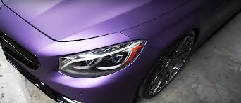 Purple Car Wrap